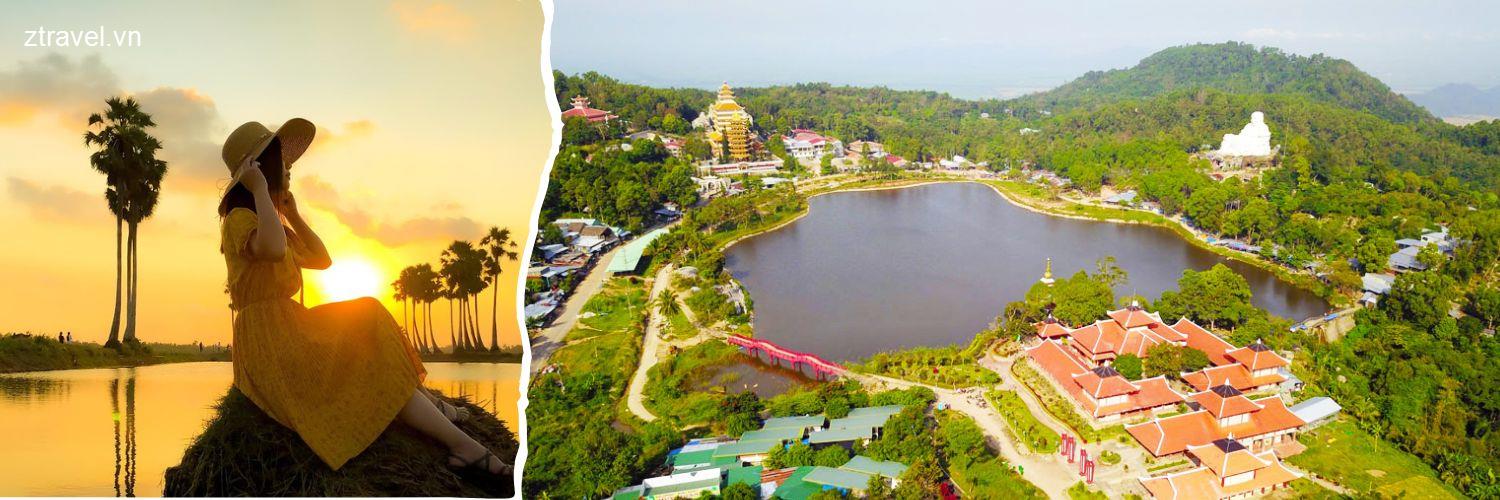 Tour miền Tây 2 ngày Châu Đốc - Miếu Bà Chúa Xứ - Rừng Trà Sư - Núi Cấm Du Lịch Miền Tây-1